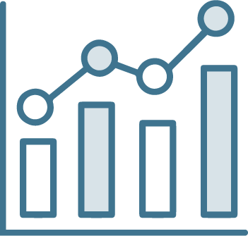 Reporting such as machine uptime