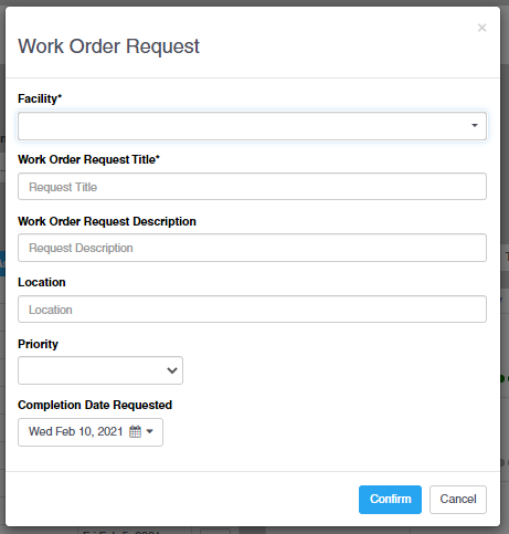 Work Order Requests