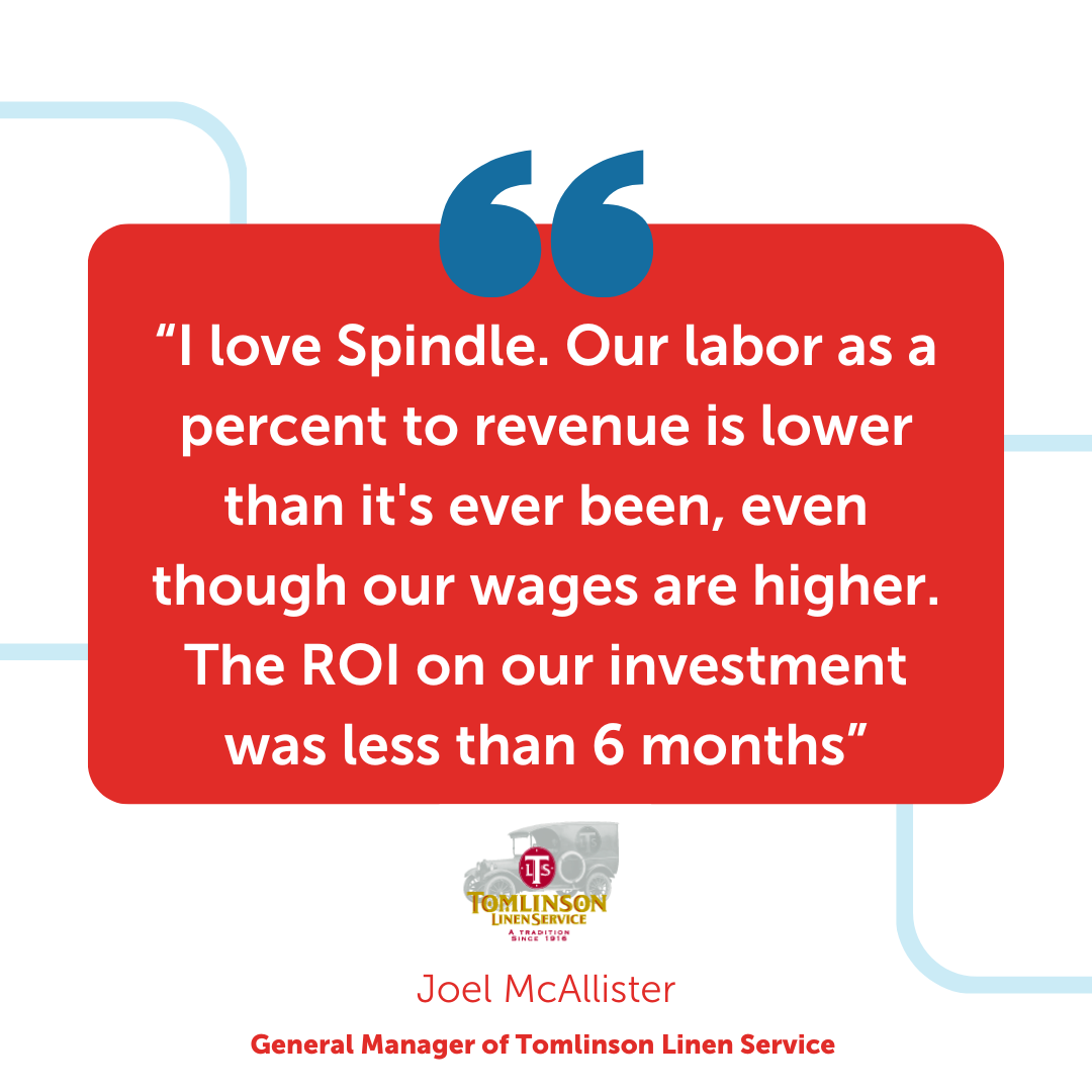 Spindle - Century Linen Testimonial - Spend Time looking at data (3)